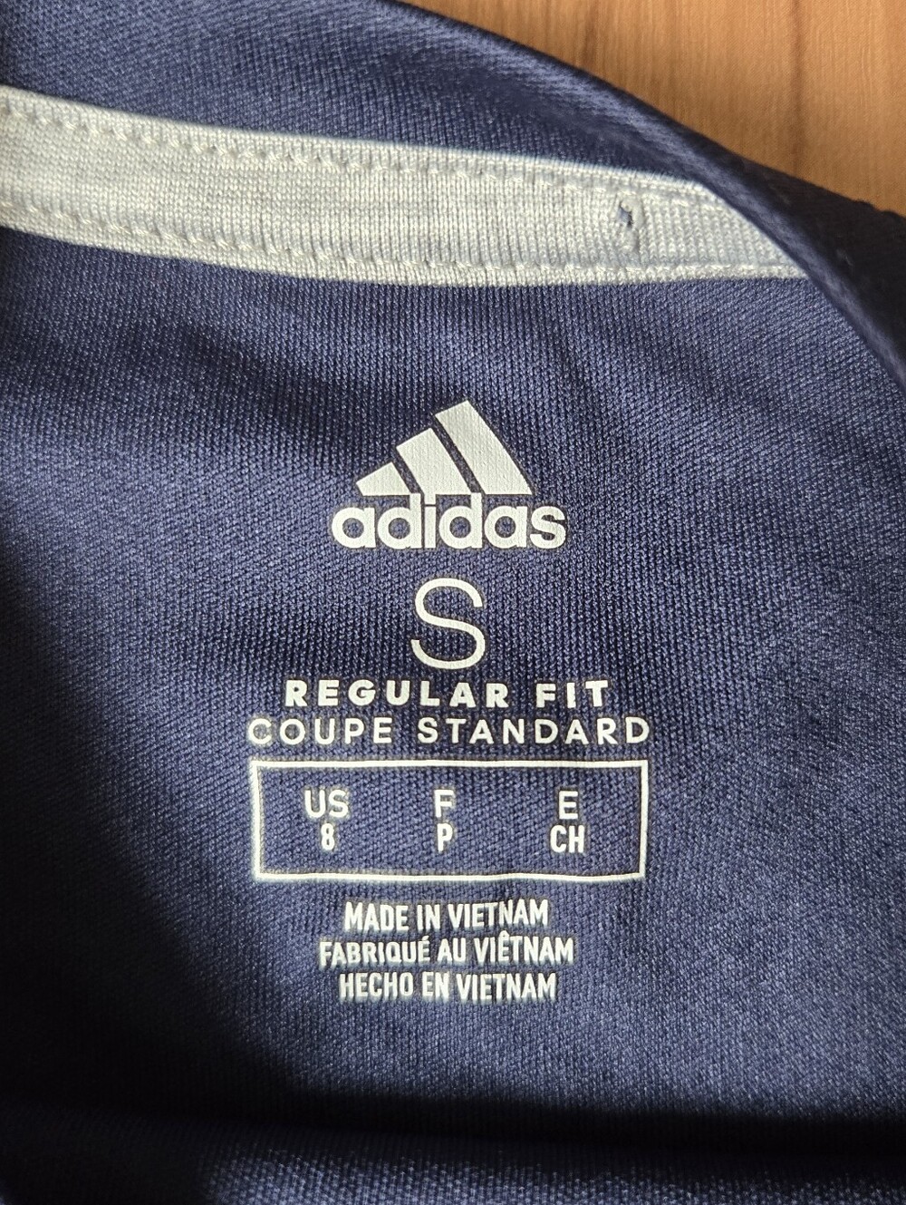 Boys 8 Set of 2 Blue Athletic Short Sleeve Crew Neck T-shirts EUC adidas - Picture 9 of 10